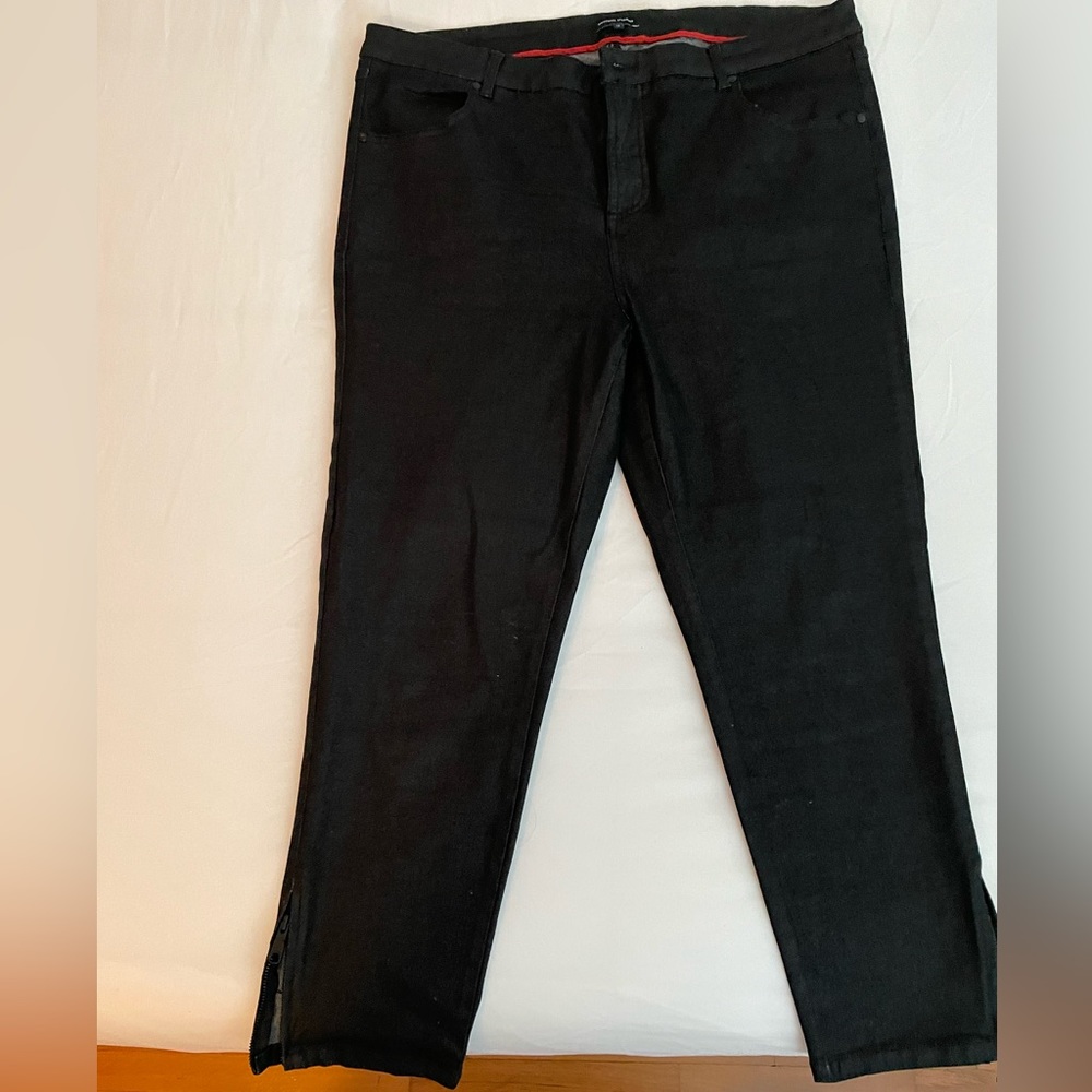 Universal standard black jeans